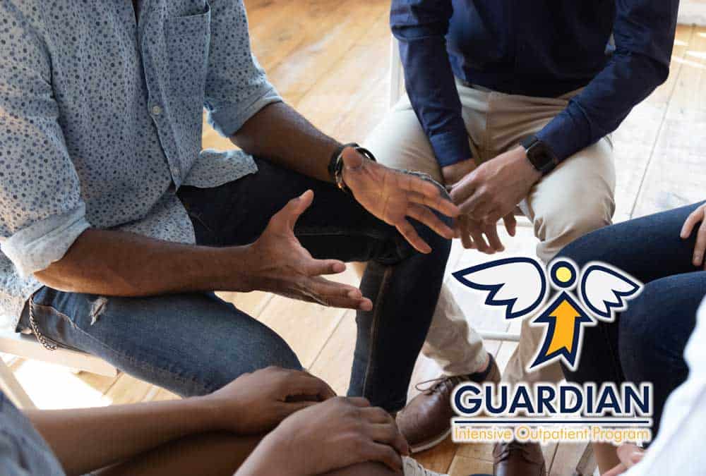 Guardian IOP offer men's addiction treatment groups.