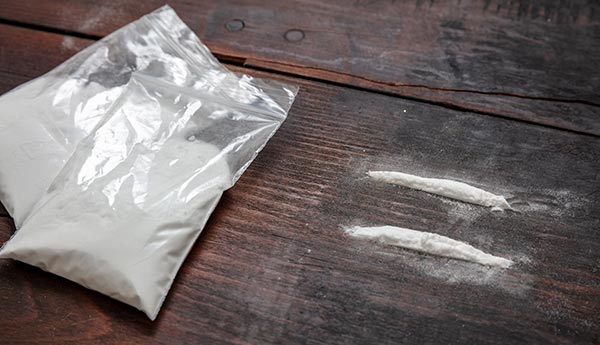 Picture of Cocaine in Baggy